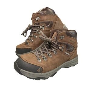 Vasque St. Elias UltraDry Size 6 Kids - Brown Leather Waterproof Hiking Boots